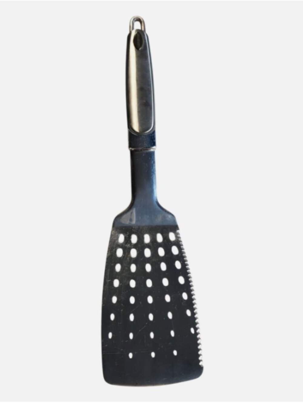 Farberware Barbecue Grill Slotted Turner Metal with rubber handle 18 x 4 inches
